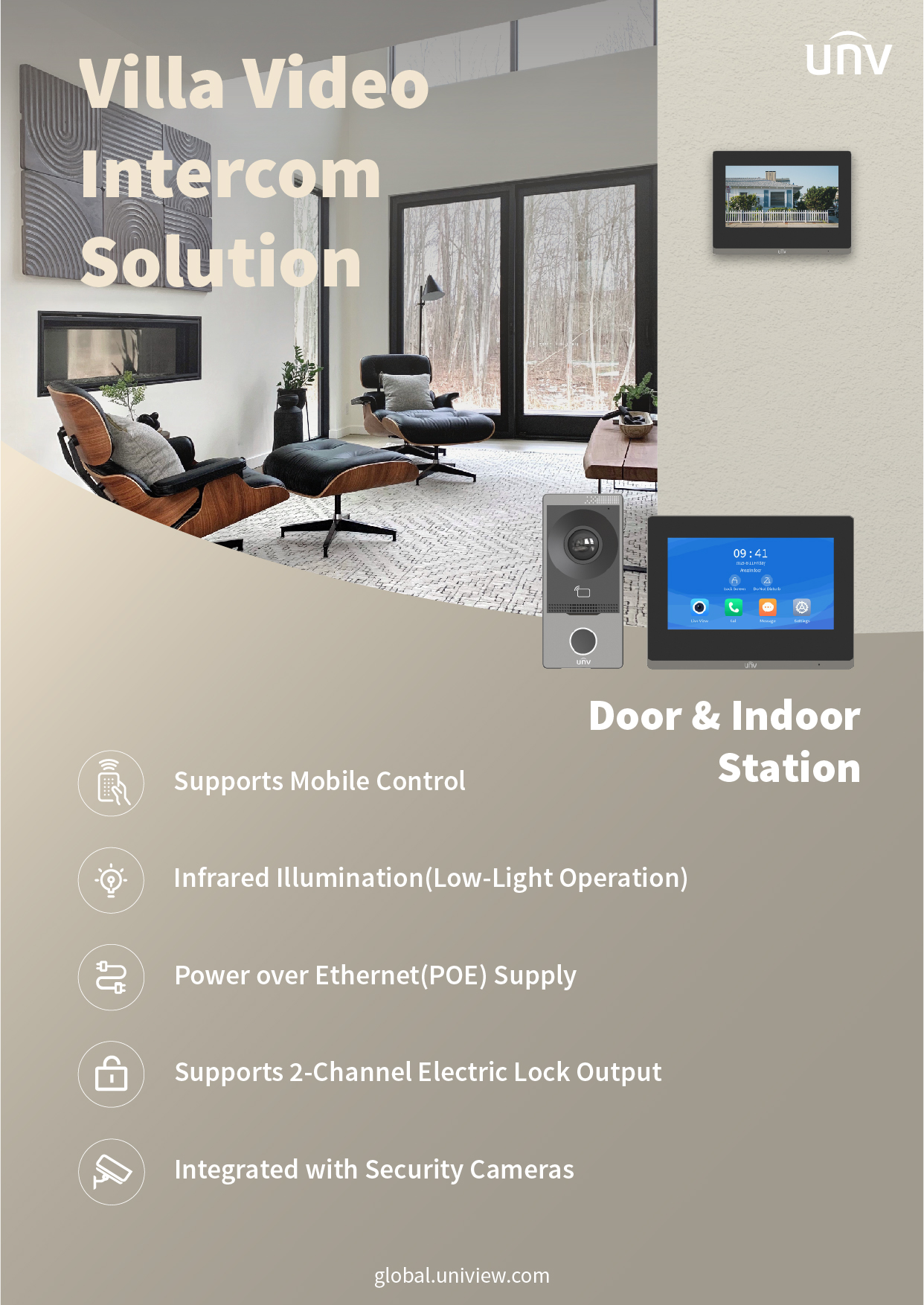Uniview - 🌍 Exciting News! UNV Villa Intercom Kit is... | Facebook