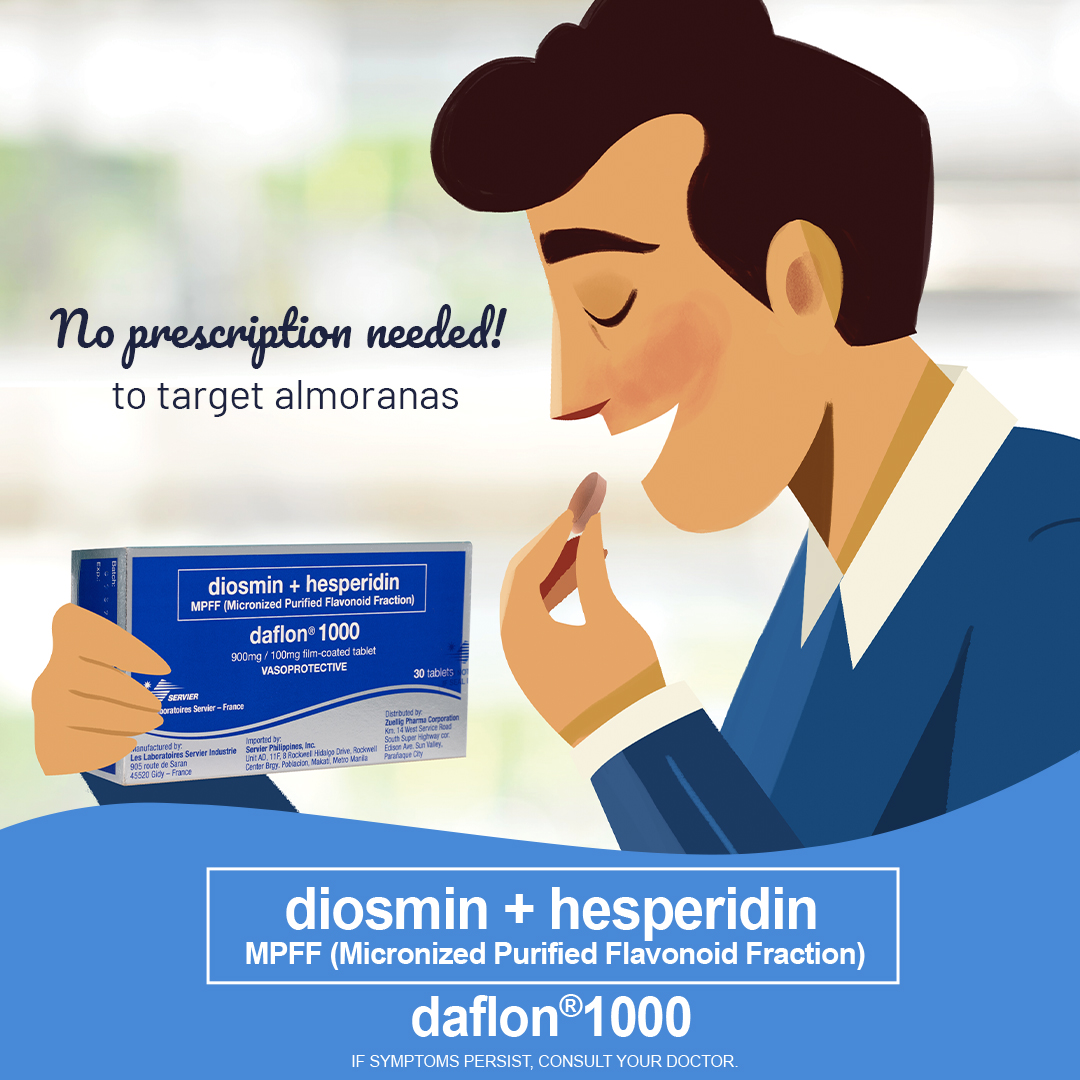 No - You read that right! Sa almoranas, may MPFF Diosmin + Hesperidin ...