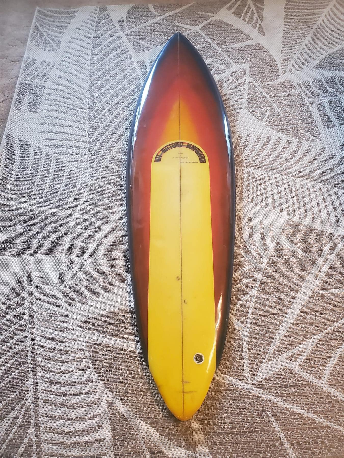 Hot Buttered surfboards from back in the day