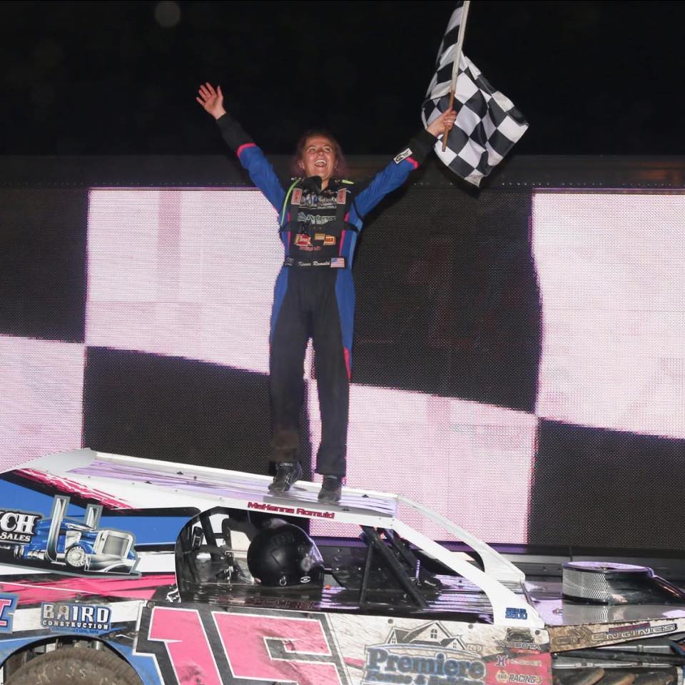 Wheeled it with confidence all the way to her first victory tonight 🏁 # ...