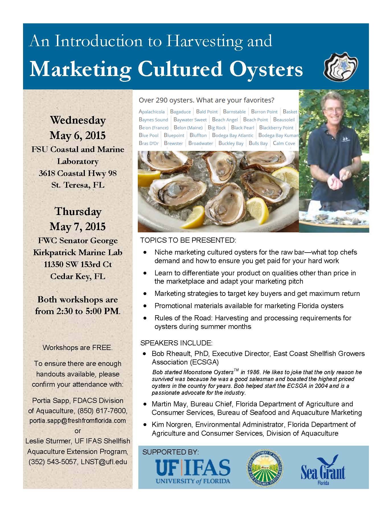 Some of you met Dr. Bob... - Auburn University Shellfish Lab