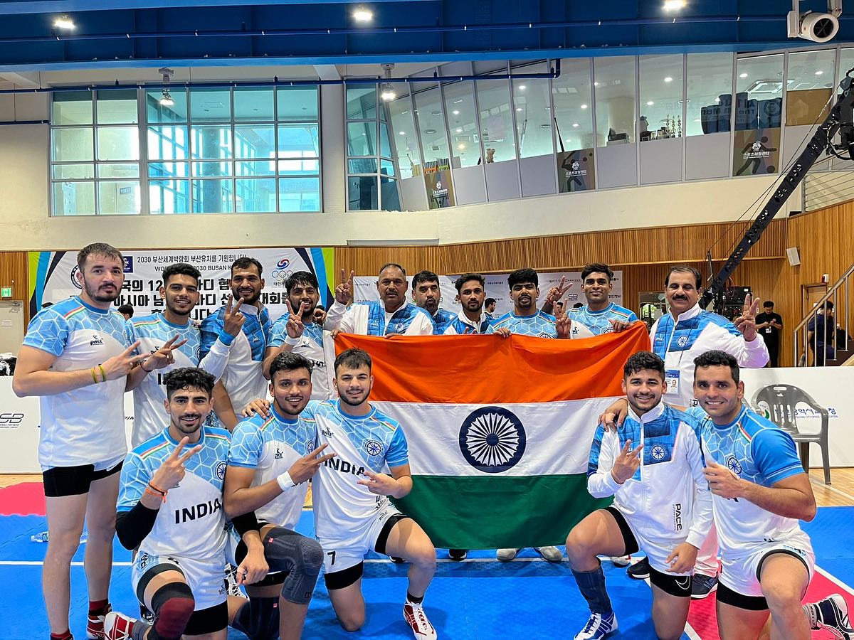 Kabaddi Adda - 🇮🇳💥 Unforgettable Triumph: Team India Waves...