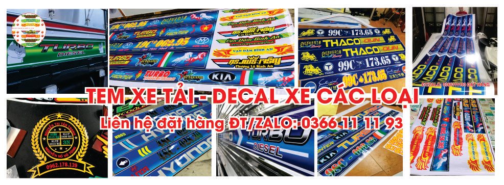 Tem Xe Tải... - Tem Xe Tải ROCK - Tem xe thiết kế giá xưởng