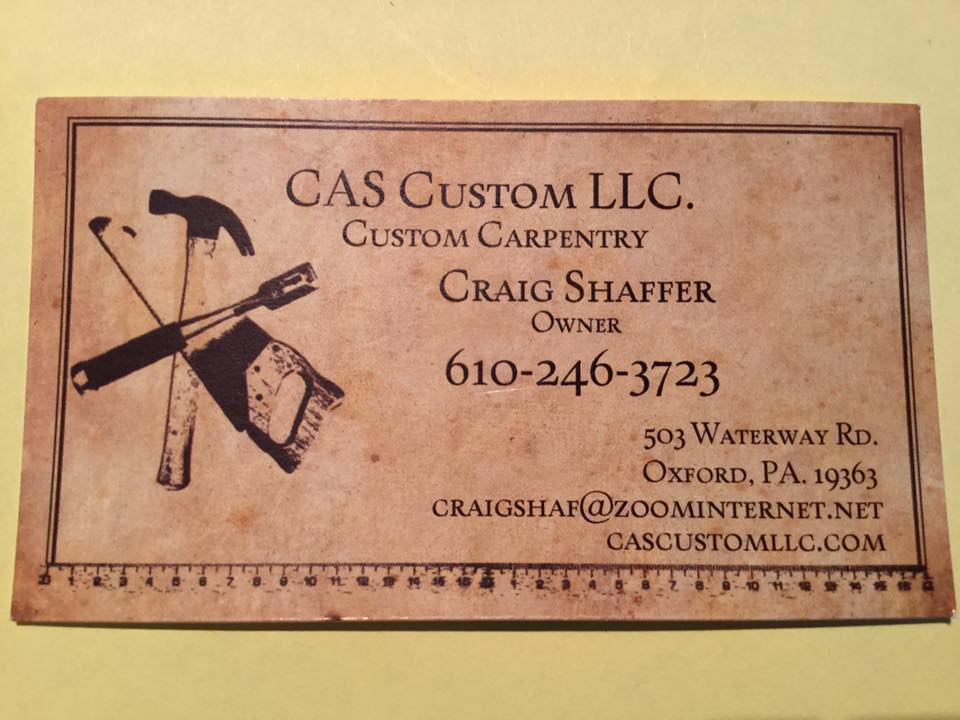 CAS Custom LLC | Oxford PA