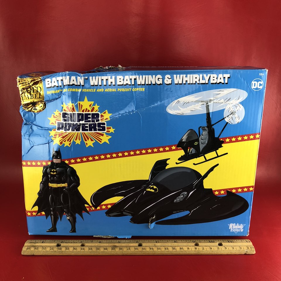 Mapache - VENDIDO Batman With Batwing and Whirlybat marca Mcfarlane ...