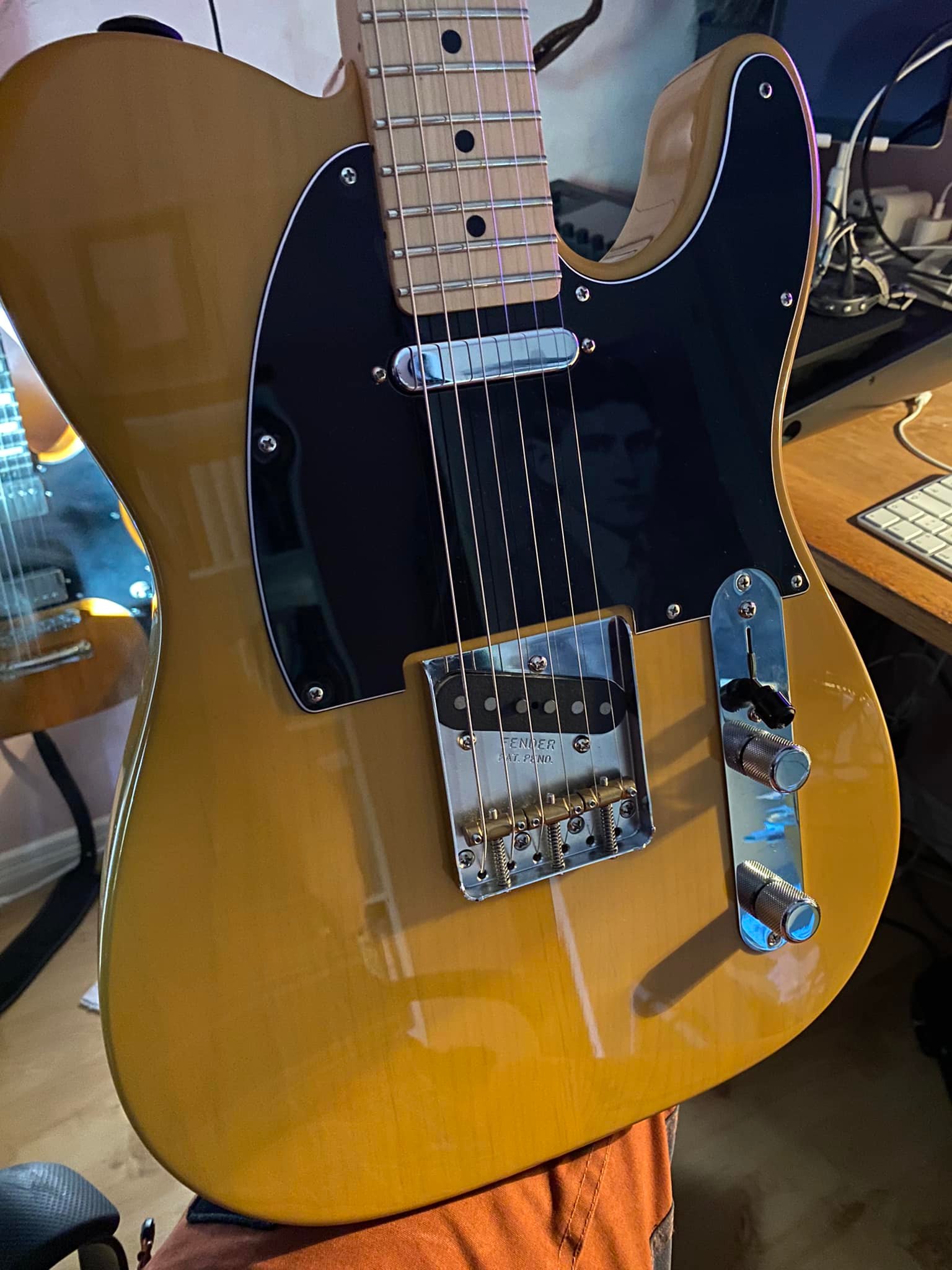 Upgraded Mexican Fender Player Telecaster with vintage bridge and