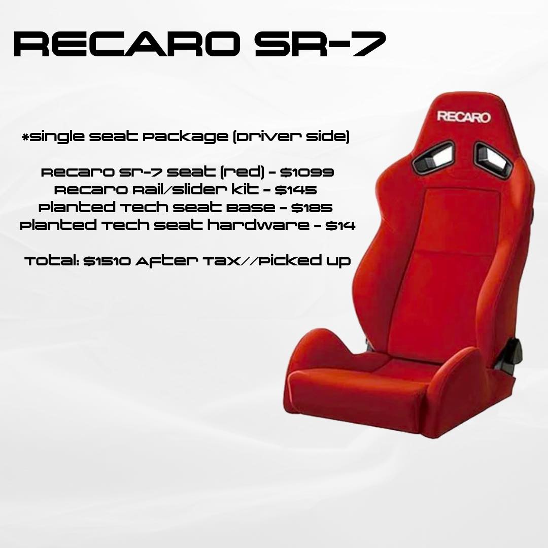 Recaro SR-7 Advanced Edition 2019 & SR-7F Advanced Edition 2019 (w