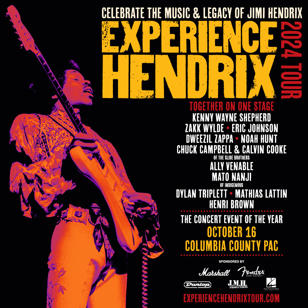 Celebrate the music and legacy of Jimi Hendrix 2024 Experience