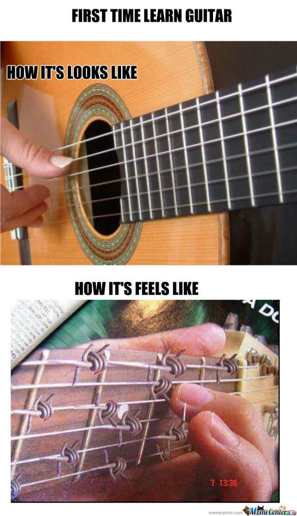 Zhai - That humbling moment when you first pick up a guitar, full of ...