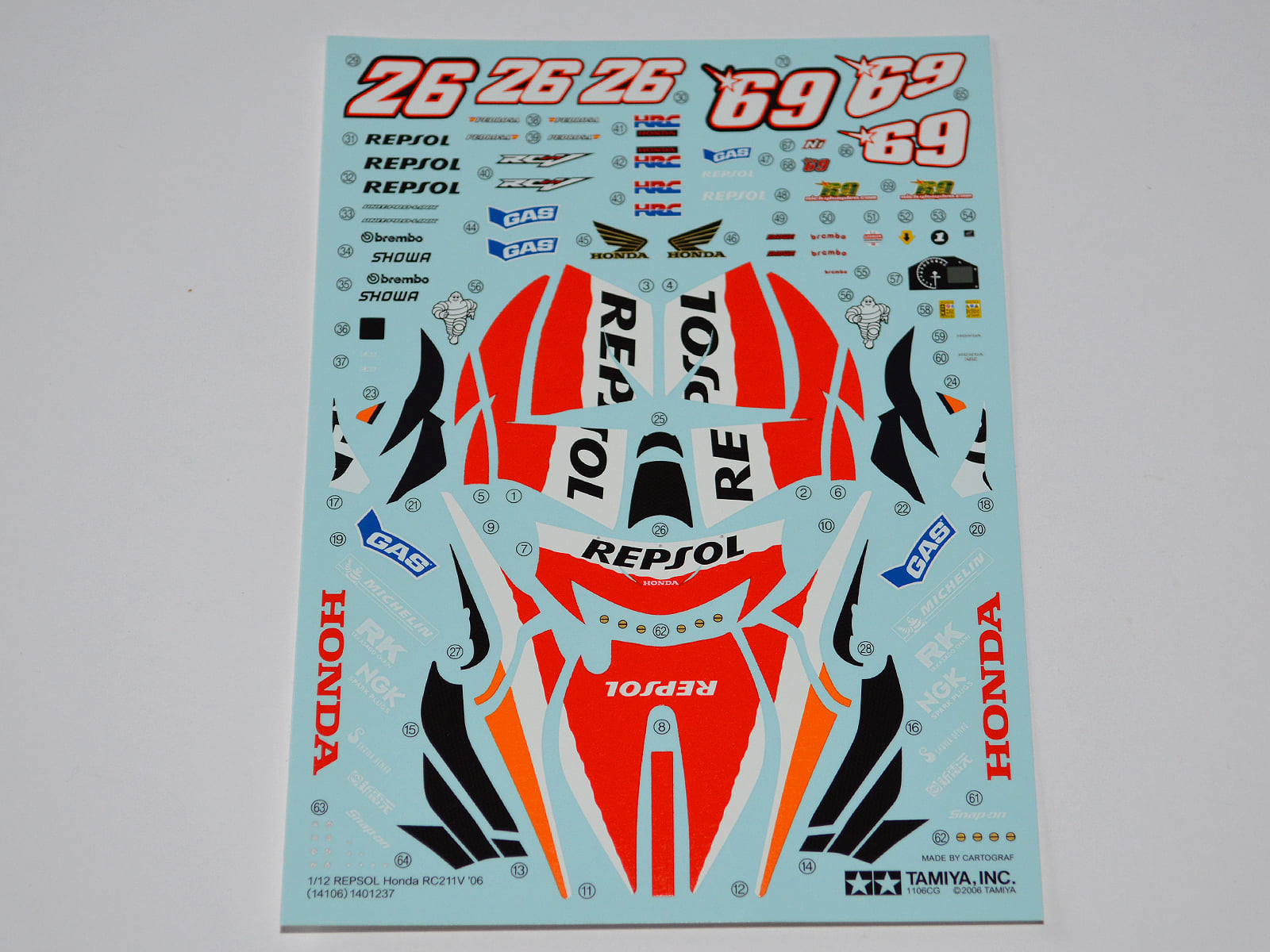 TAMIYA 14077 Honda NSR500 Repsol 99' / 