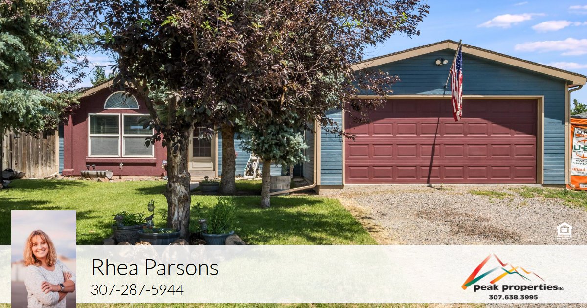 Rhea - 🏡 Open House! 714 Sunridge Dr in Cheyenne. This 3-bedroom, 2 ...