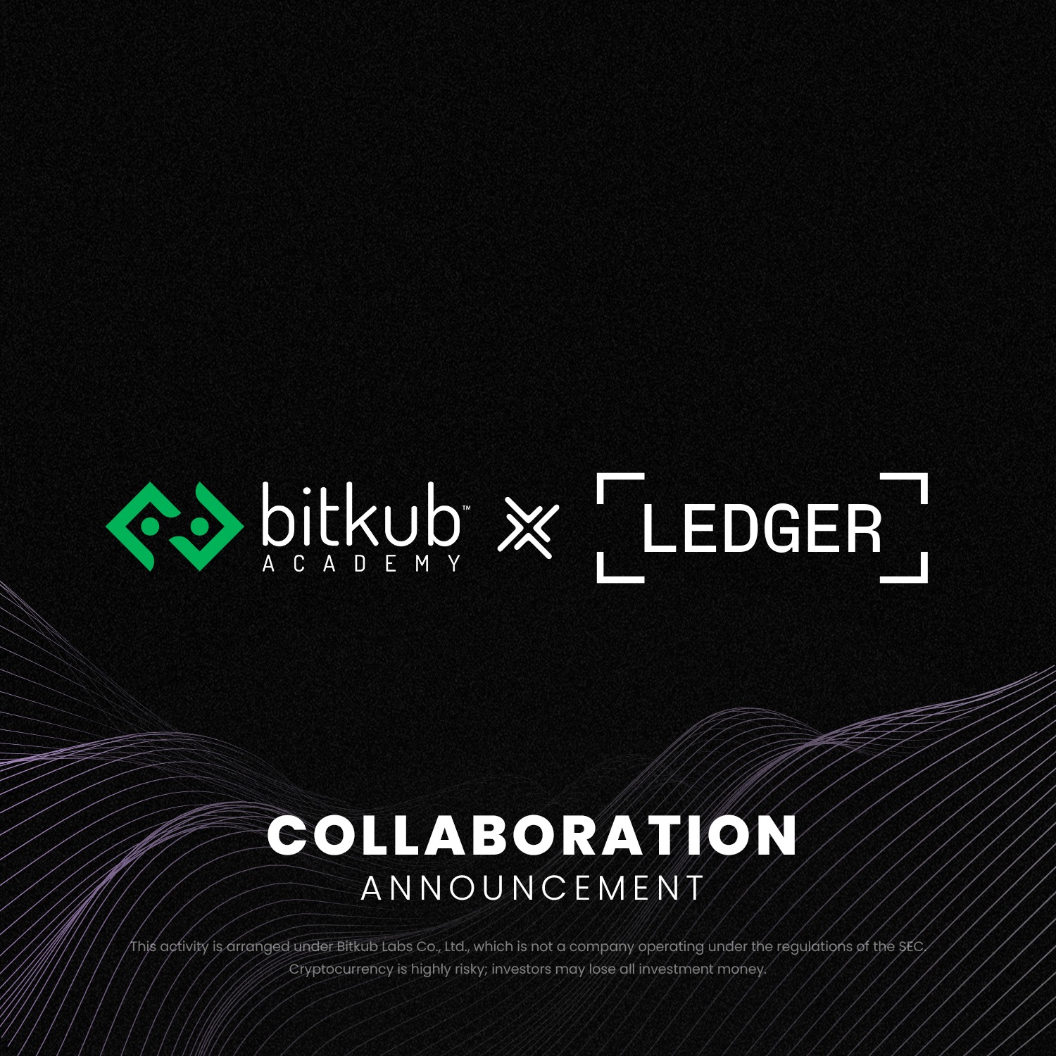 Bitkub - 🔥 Bitkub Academy ประกาศจับมือกับ Ledger 🌟 . Bitkub Academy ...
