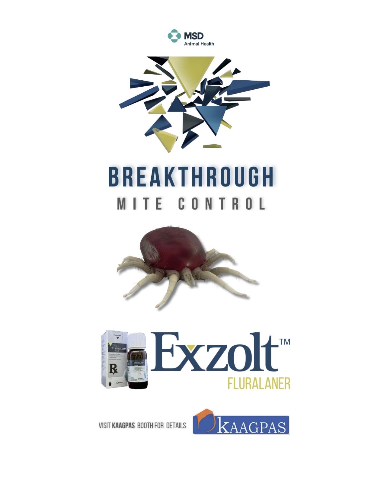 Kaagpas - Exzolt (active ingredient: fluralaner) is a highly effective ...