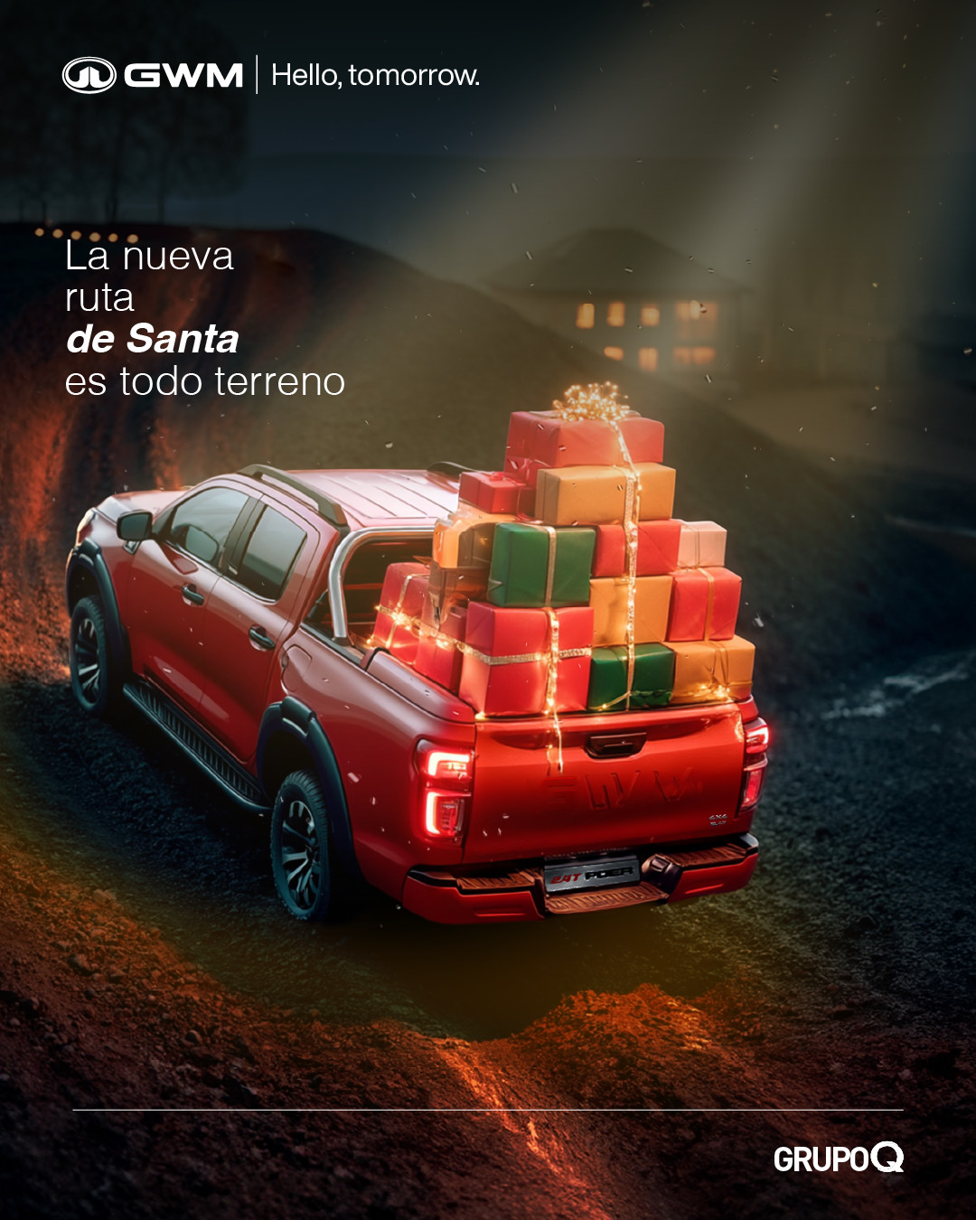 GWM - 🎅 Santa se actualizó: ahora reparte en un 4x4. 🚘 Potencia ...