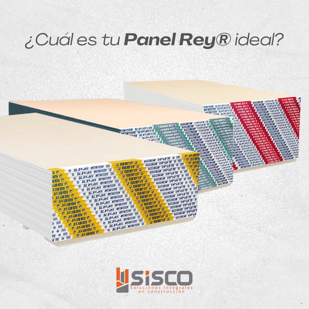 SISCO - 🏗️ ¿Sabes para qué sirve cada panel de yeso de Panel Rey? 🔹 ...