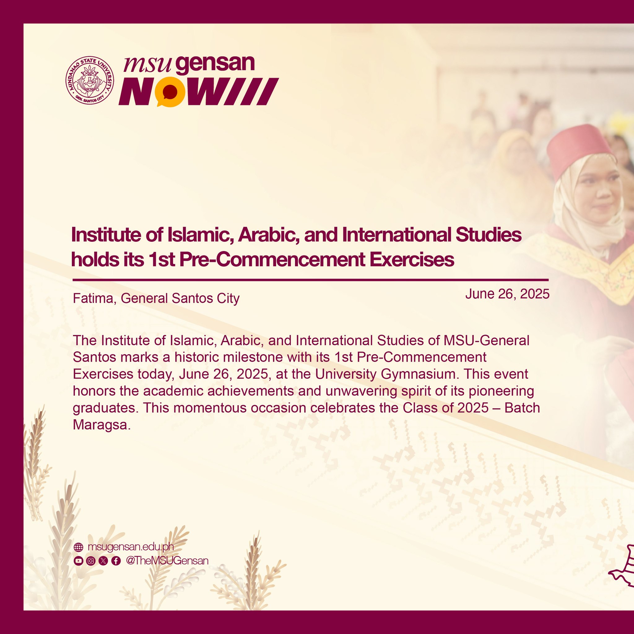 Mindanao... - Mindanao State University - General Santos
