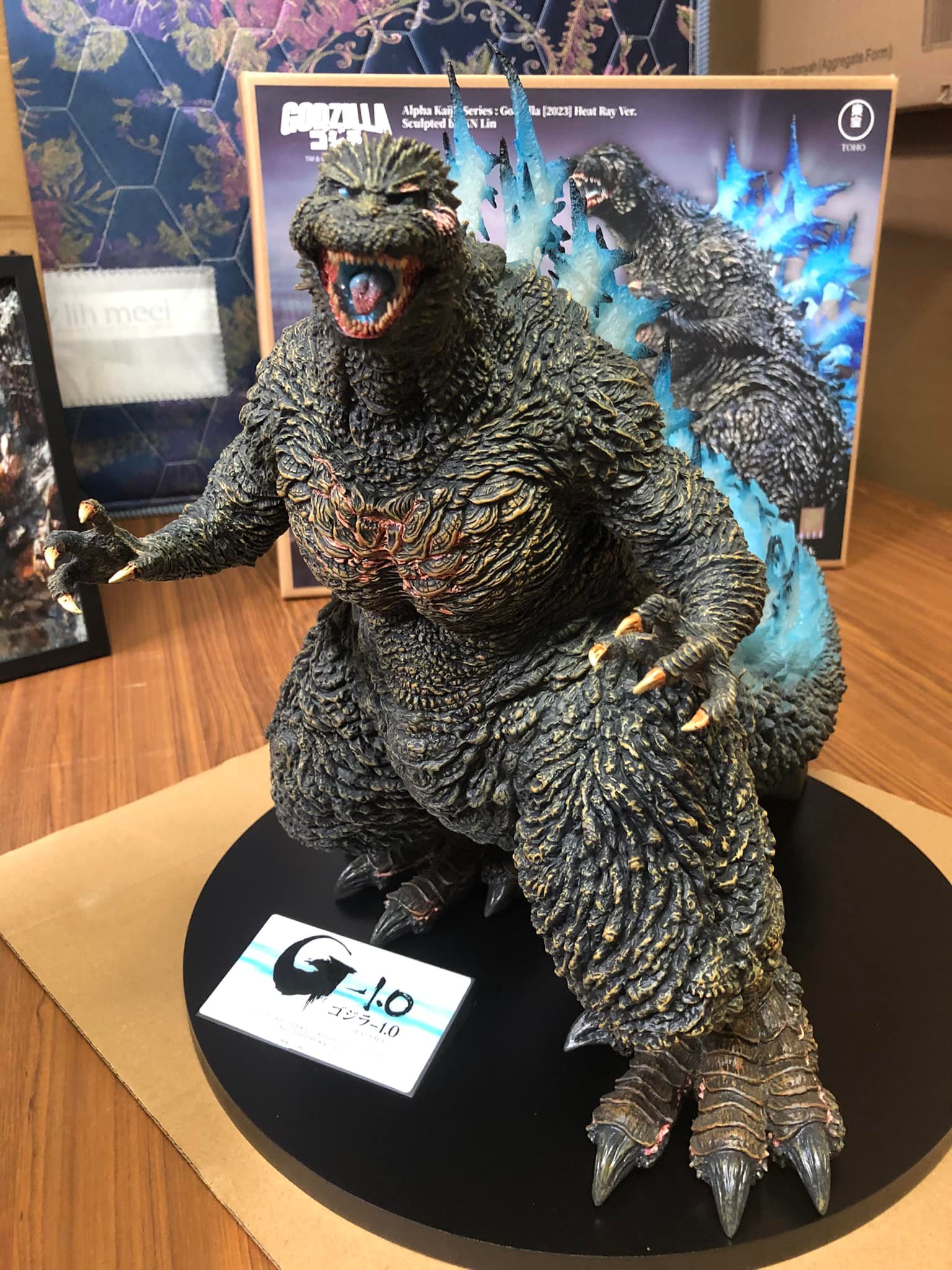 Godzilla 2023 heat alpha kaiju series
