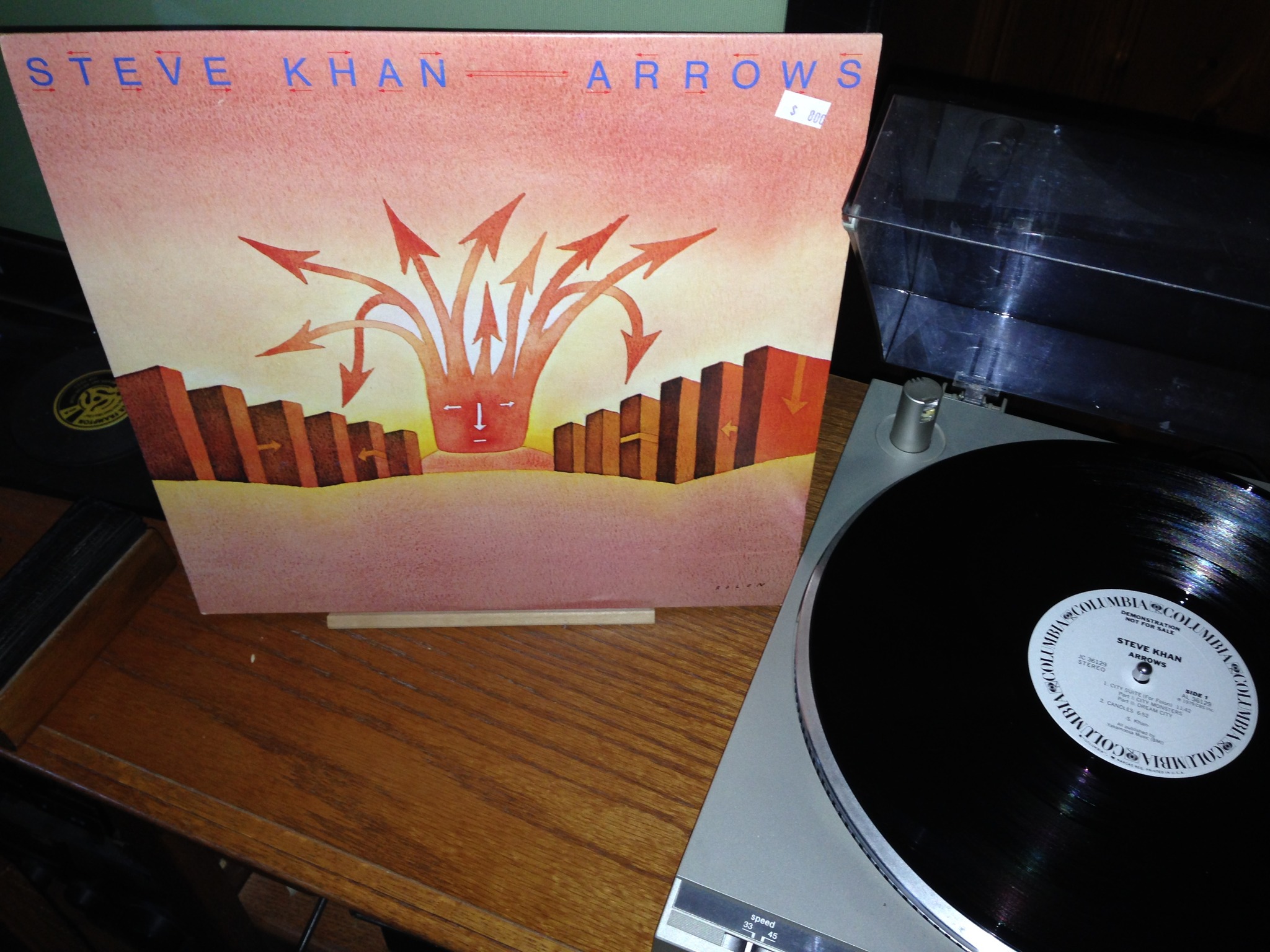 STEVE KHAN : 1979 - Arrows [LP] Label : Columbia | JC 36129 | Canada