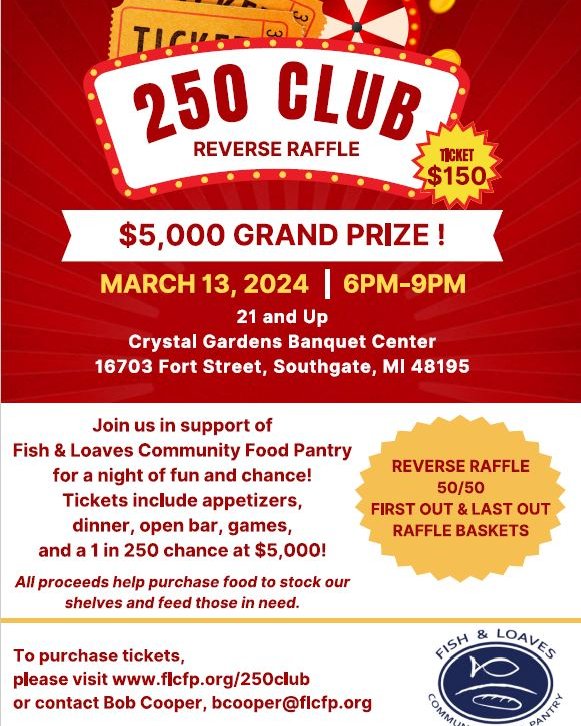 Fish & Loaves - Get your ticket today and mark your...