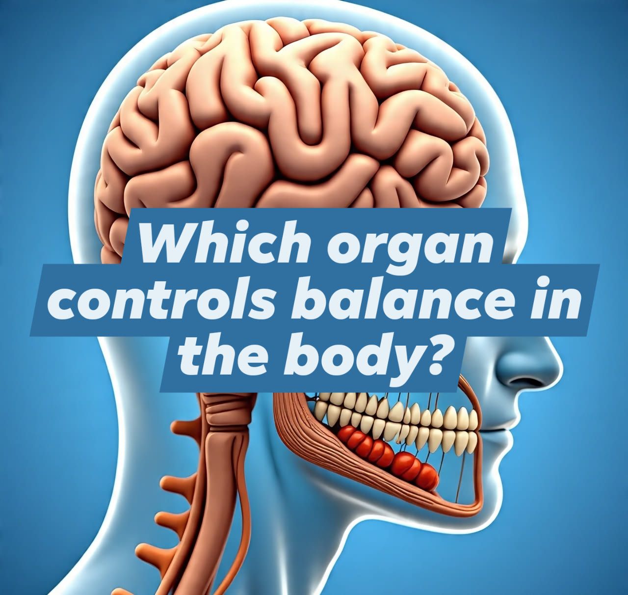 Human Anatomy Group | Which incredible organ has the power to control ...