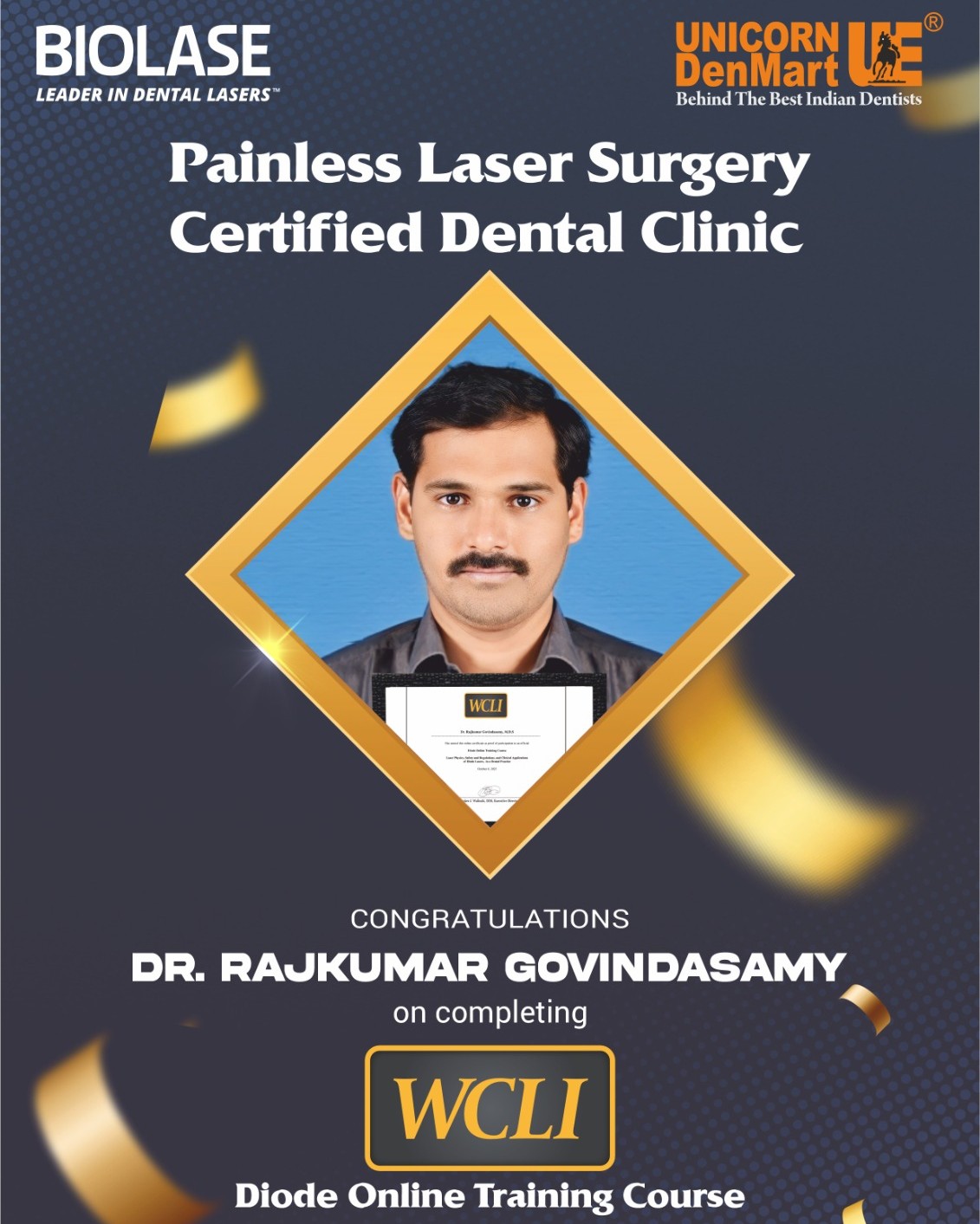 ️💫 Congratulations, Dr. Rajkumar... - Unicorn Denmart Ltd.