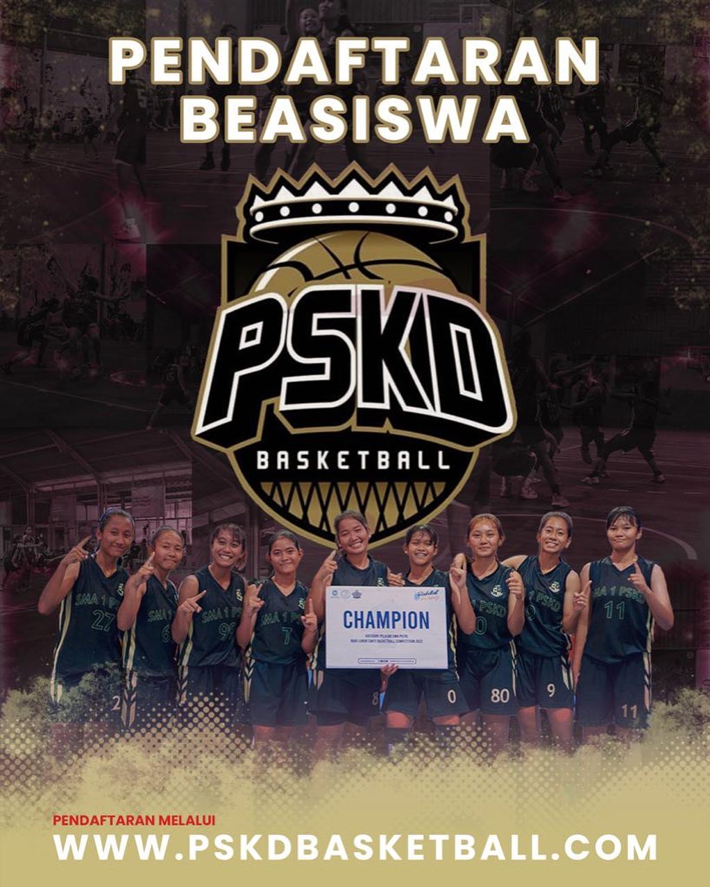 Telah dibuka ! Pendaftaran... - PSKD Basketball Program