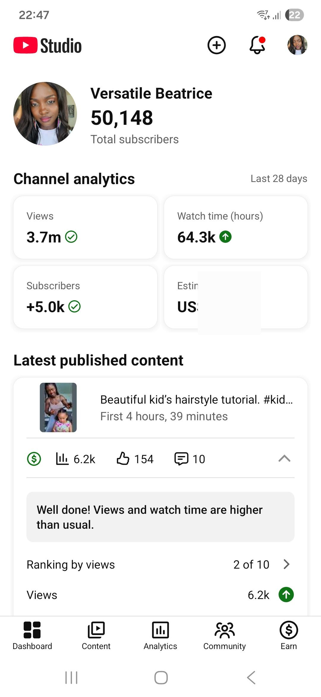 Versatile - Grateful for today ️ 50K on YouTube Thank you to everyone ...