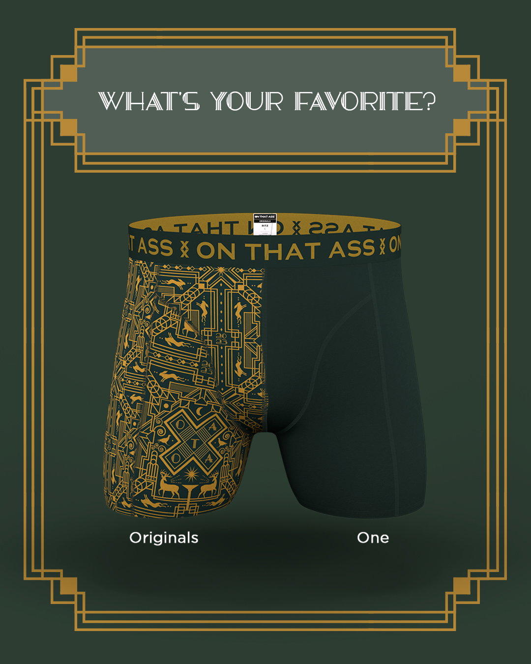 New! Introducing our new ON THAT ASS One membership. A brand new