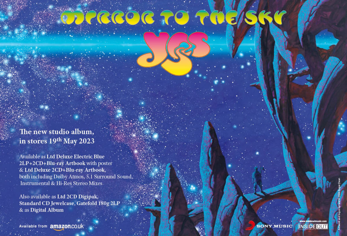 Yes official to release Mirror to the Sky 2CD and Blu-ray edition 