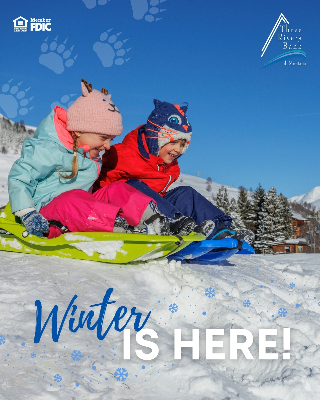 Three - You feel winter in Montana long before the calendar says it is ...