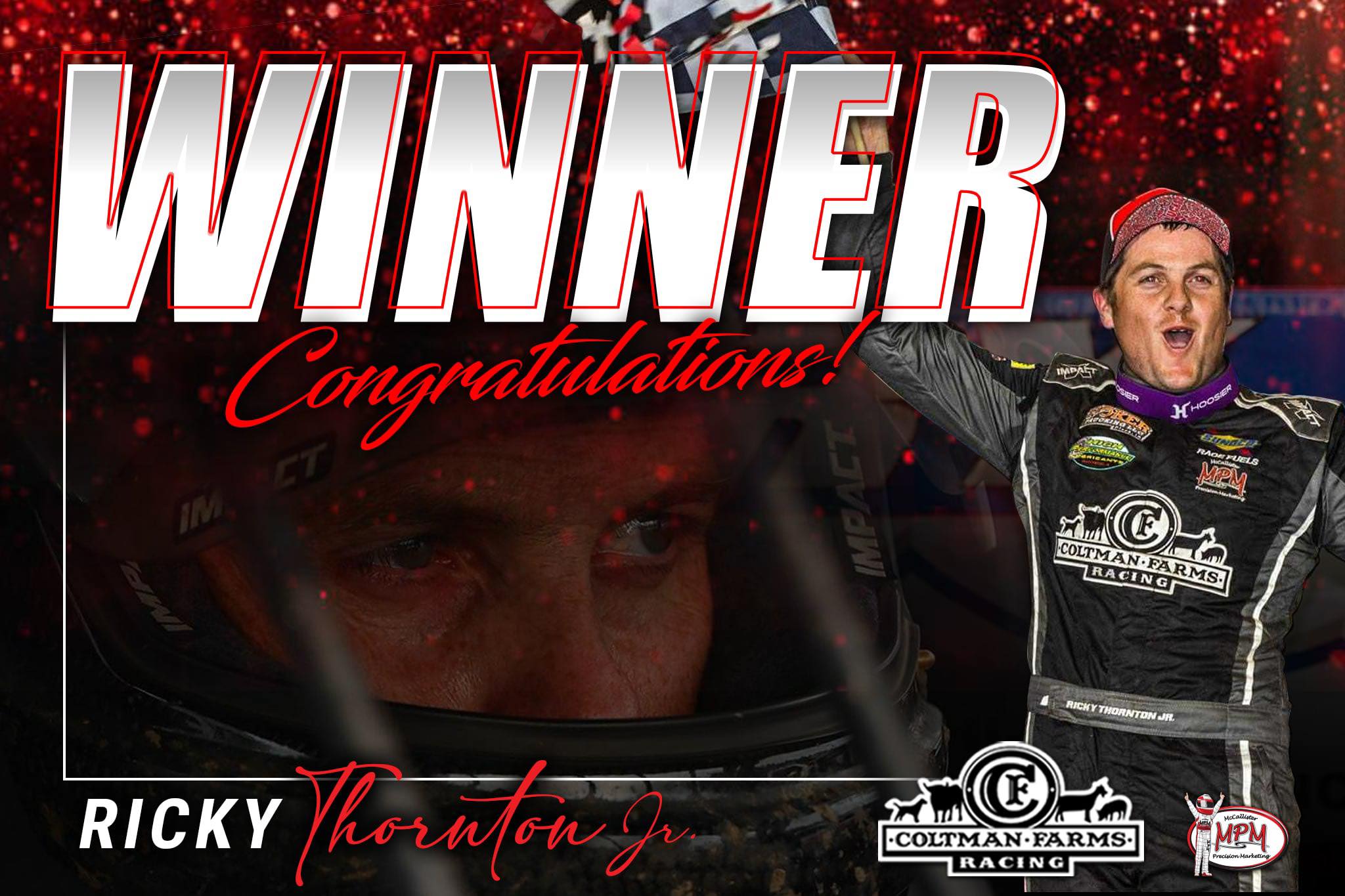 🏁 Congratulations to our Coltman... - Coltman Farms Racing | Facebook