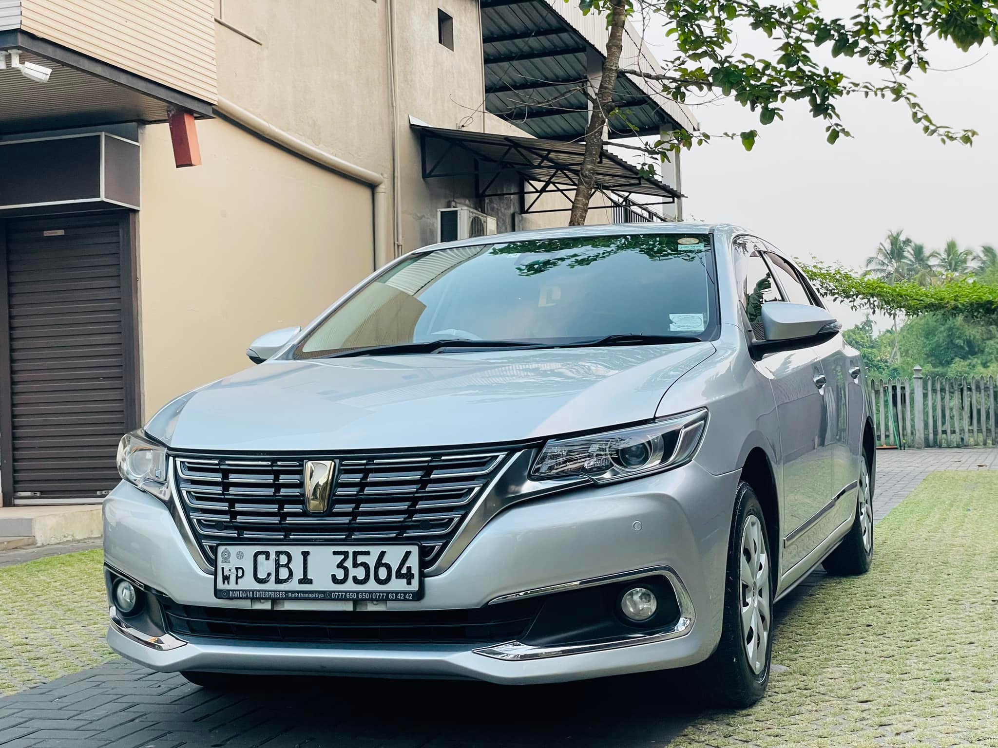 Toyota Allion Premio pearl white 2020 model rental Dhaka