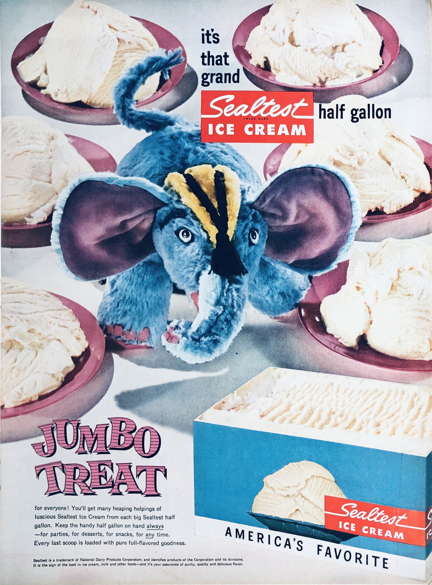 Vintage Dixie Ice Cream Cups from 1950 display picture 1