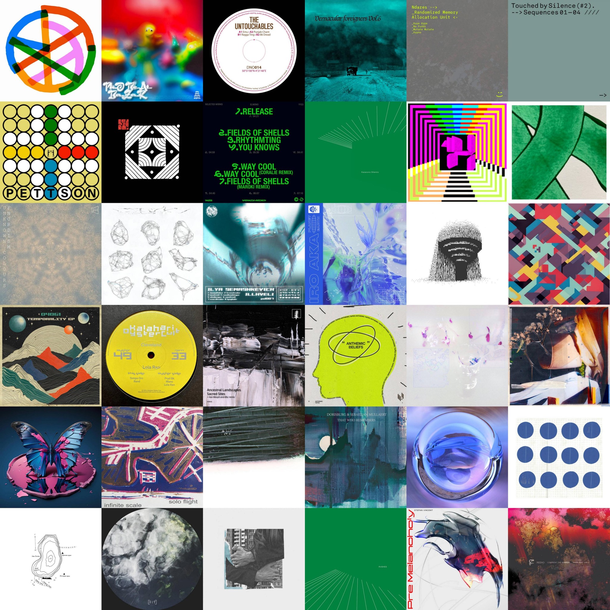 New music additions to the main sequence playlist