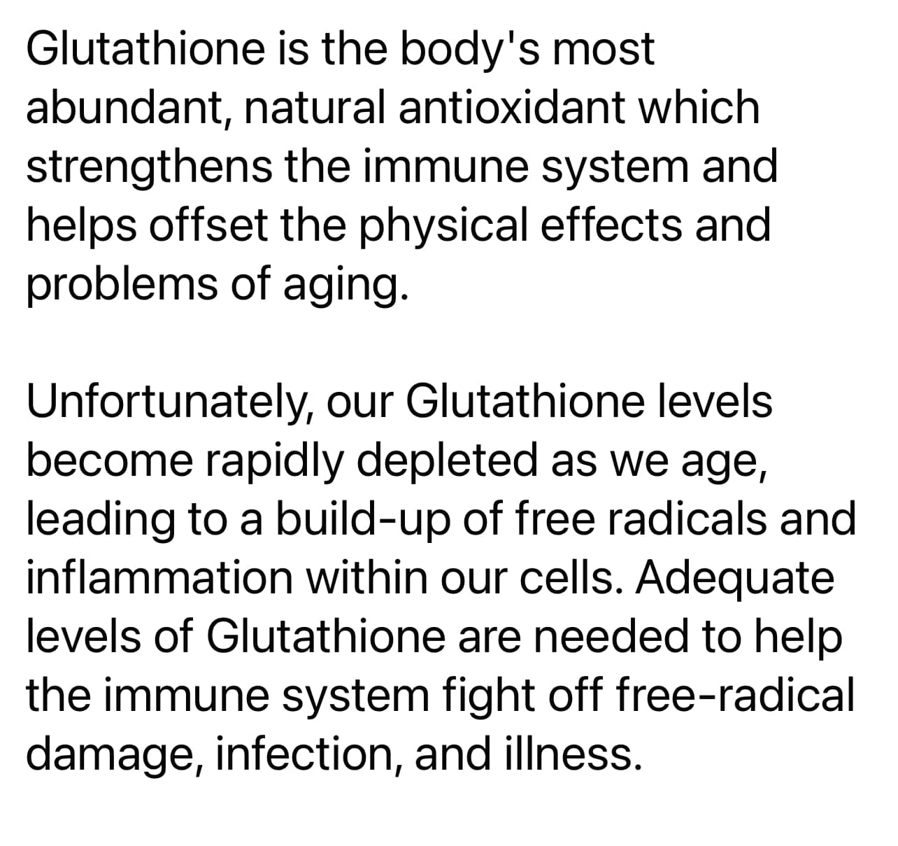 Nutriswish glutathione helps with knee replacement recovery and nerve pain