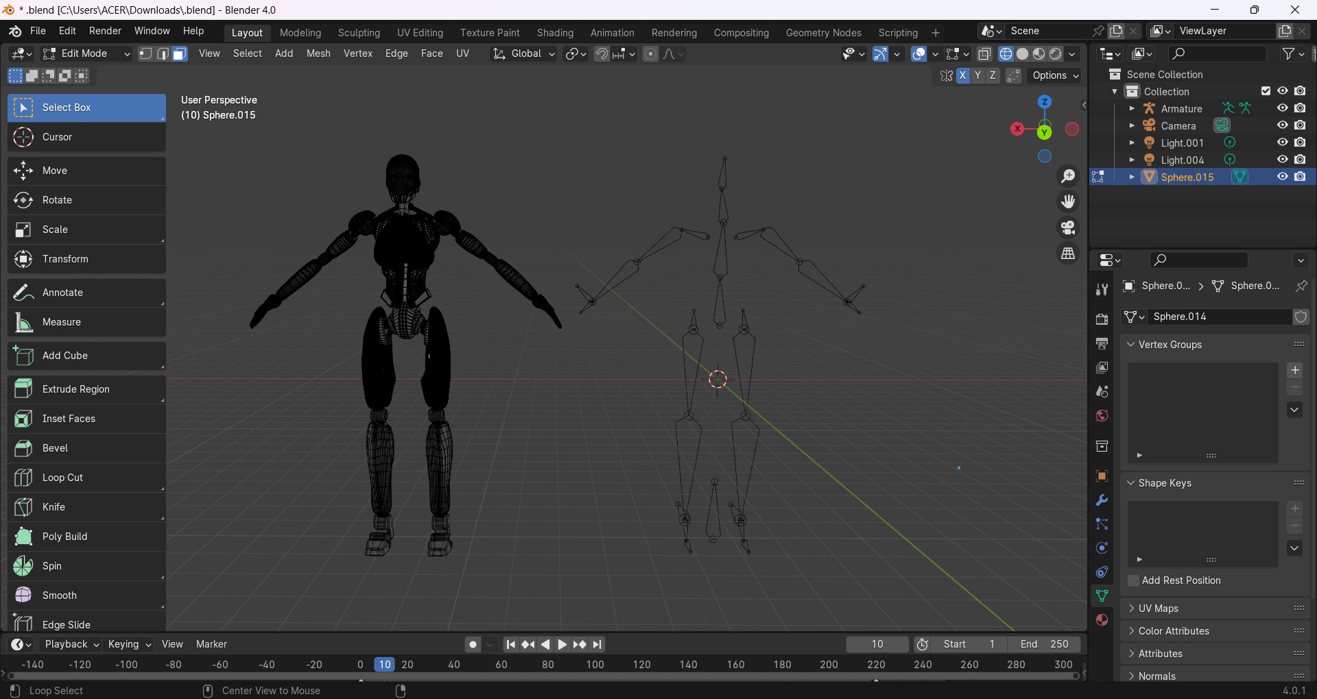 Blender 3D Vietnam | cho em hỏi là em ko biết tại sao em merge rig với ...