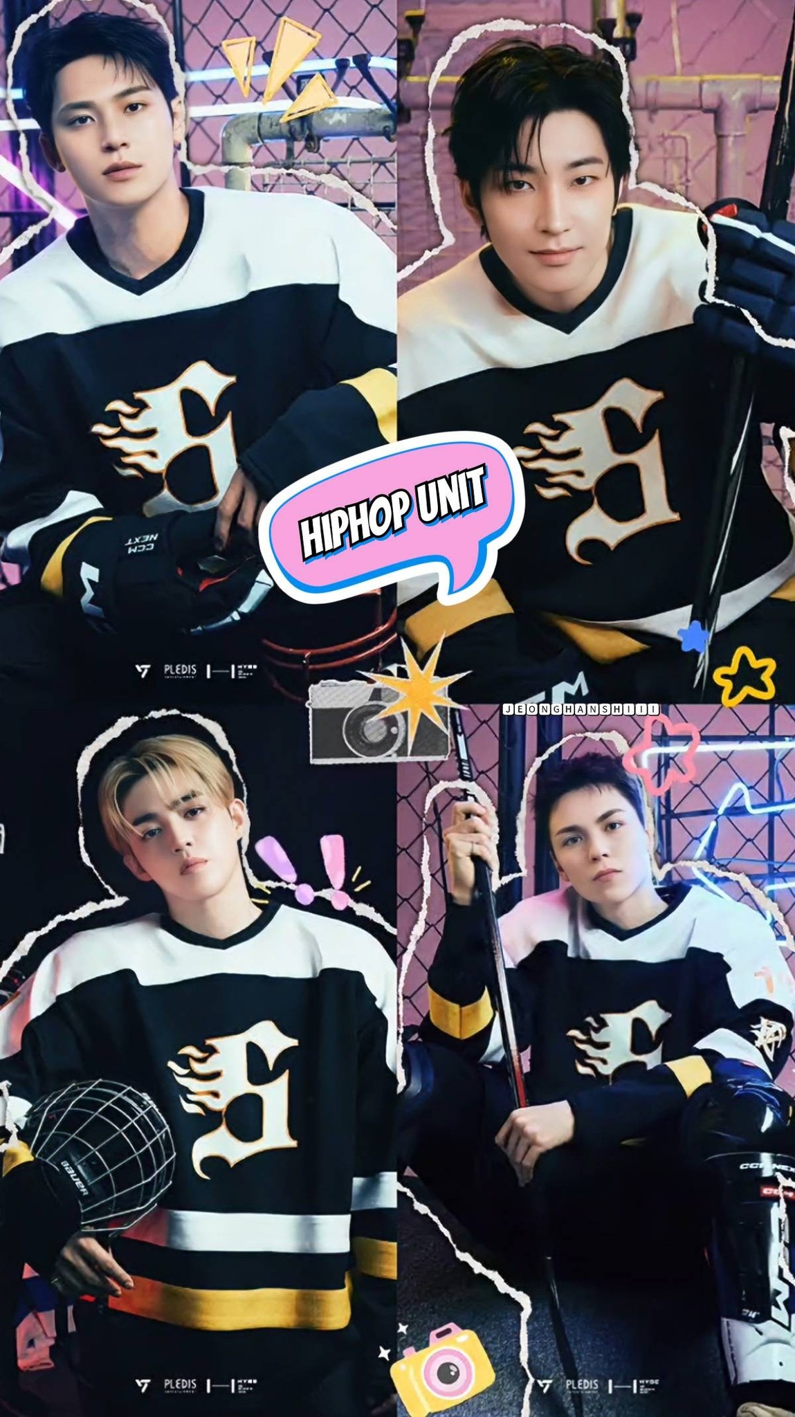 🏒 2025 SEVENTEEN's HOME 🥅 ~~HIPHOP UNIT~~ 🍒 #1 #SCOUPS 🐈‍⬛ #6