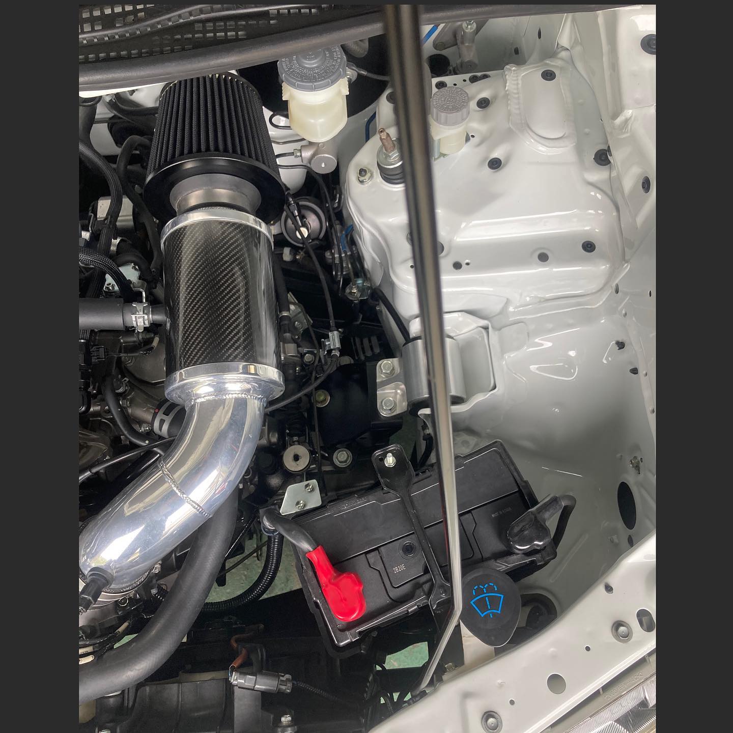 EK9シビック タイプR の中間パイプをストレート加工&上げ加工しました 
