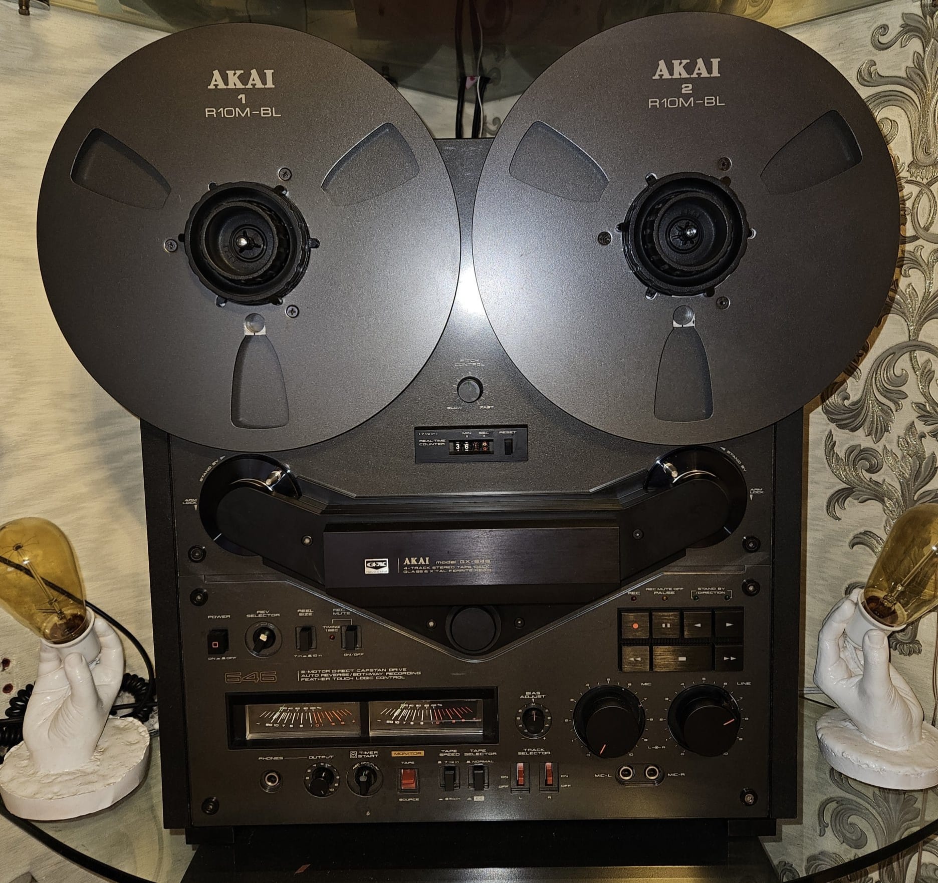 Akai GX-646 Reel-to-Reel Tape Recorder - Beautiful!