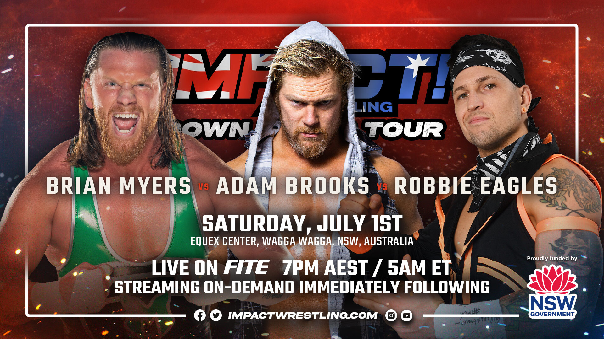 FITE - 🇦🇺 IMPACT Wrestling's historic debut in Australia...
