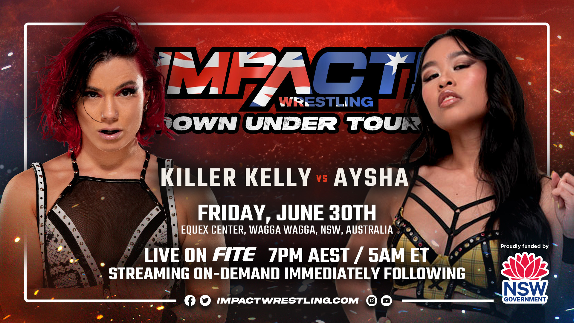 FITE - 🇦🇺 IMPACT Wrestling's historic debut in Australia...
