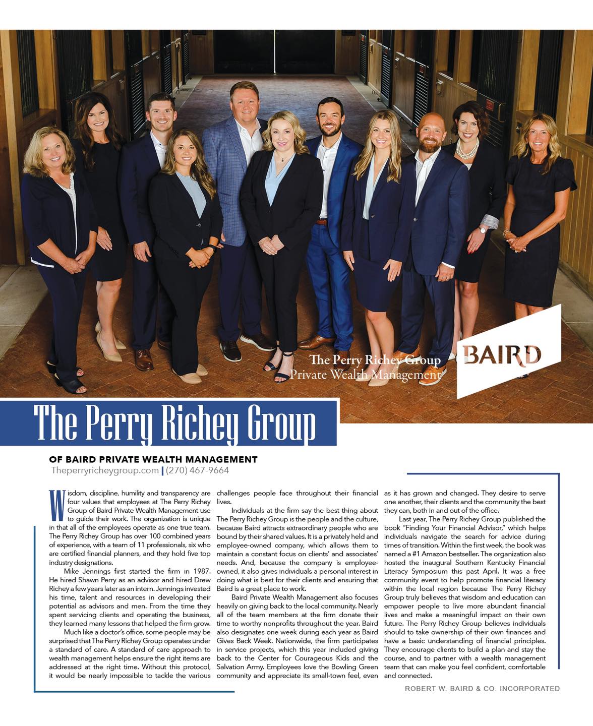 Meet The Perry Richey Group -... - VIP Bowling Green Magazine