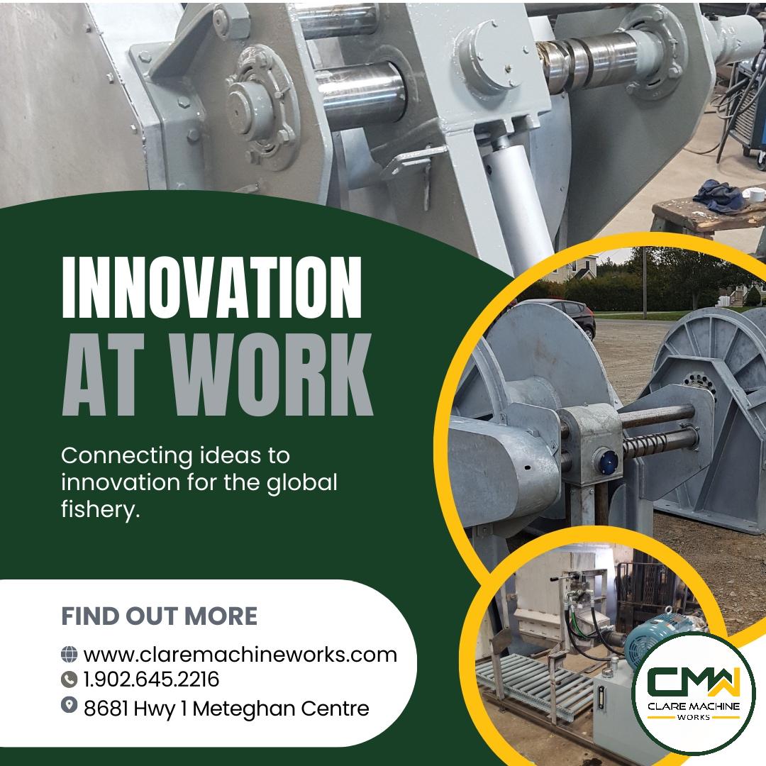 Innovation is the backbone of Clare... - Clare Machine Works