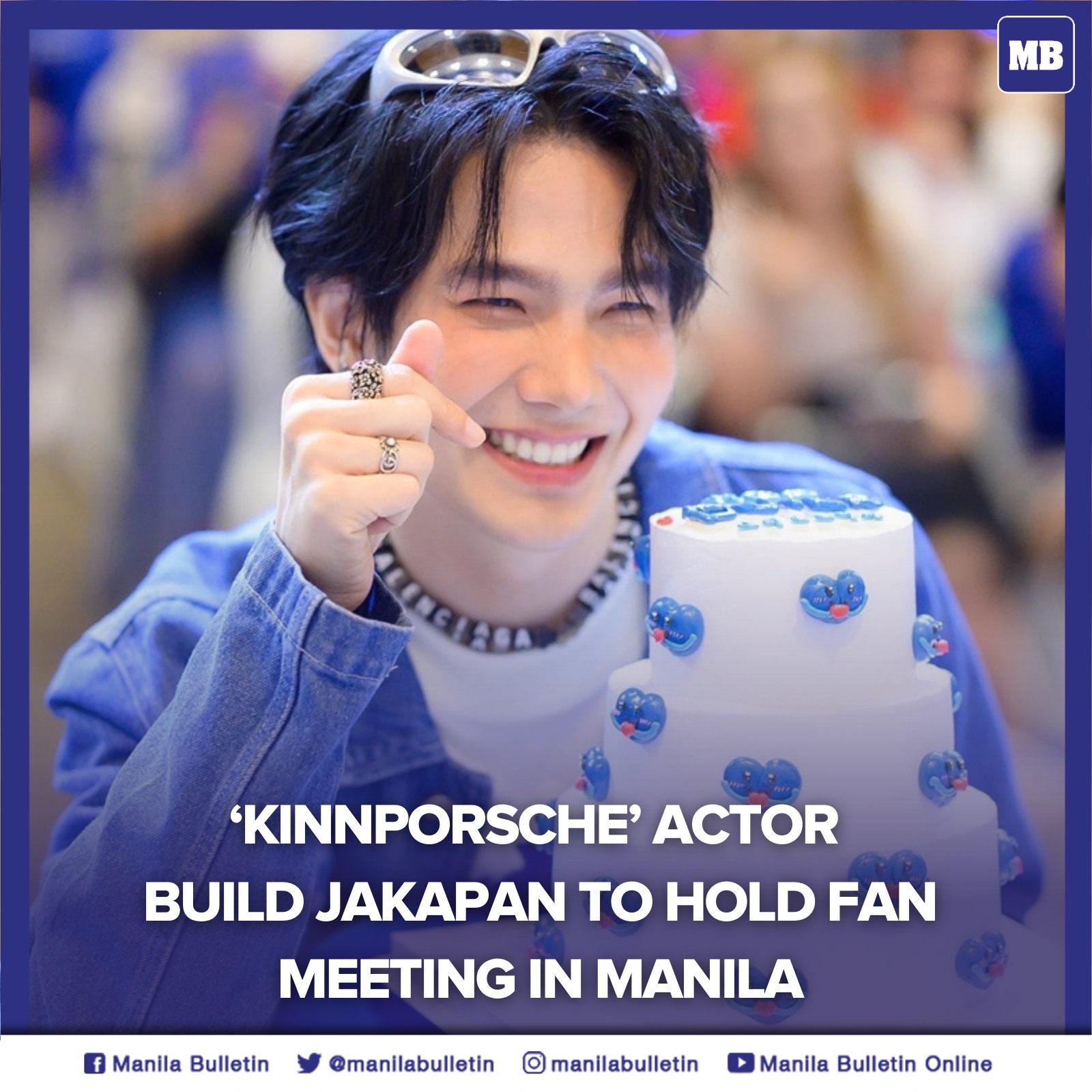 MANILA - Thai actor Build Jakapan Puttha, known for his role in the hit ...