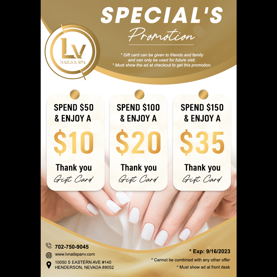 LV Nails & Spa - LV Nails & Spa added a new photo — at LV...