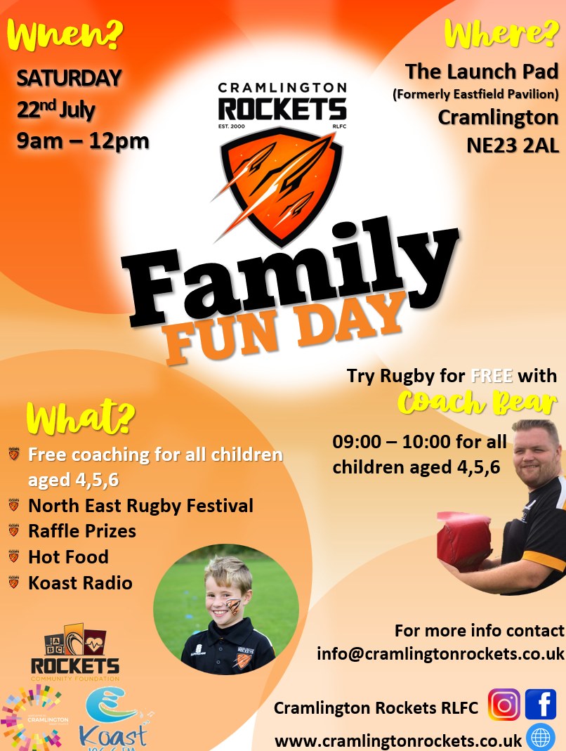 The wait is finally over! ⌛... - Cramlington Rockets RLFC | Facebook