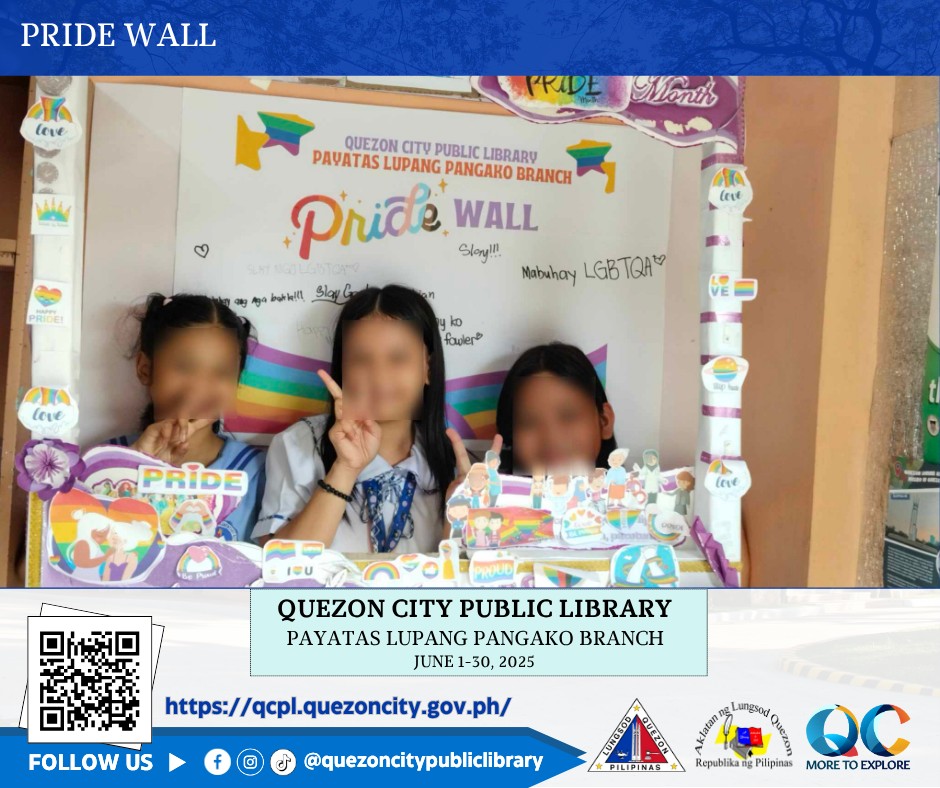 Quezon - Bilang pakikiisa sa taunang pagdiriwang ng Pride Month, ang ...