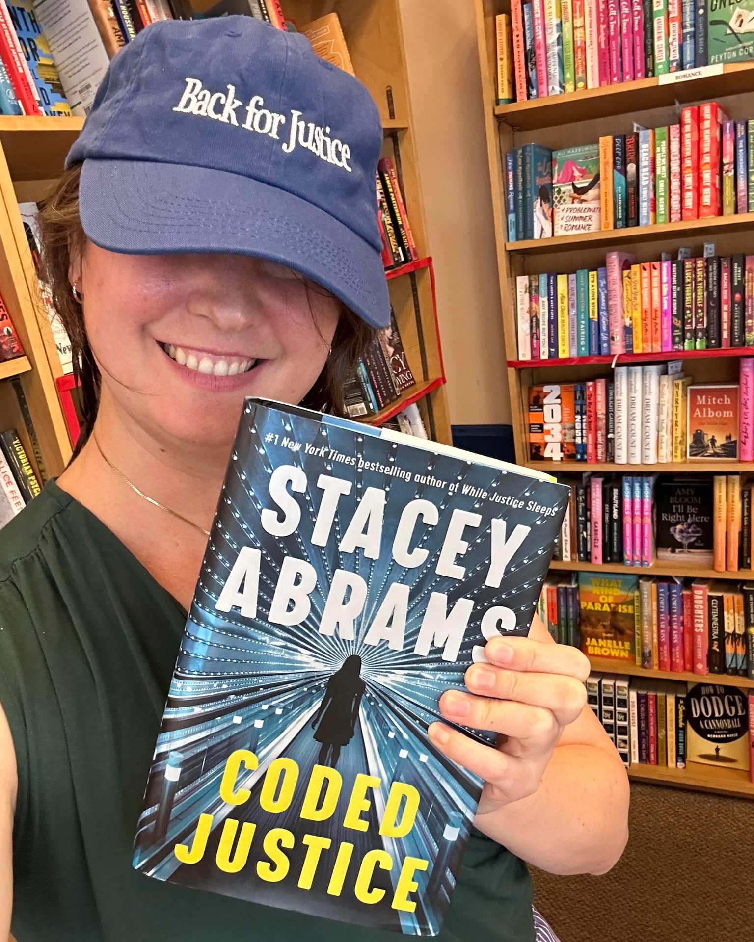 The BookMark - She's back for justice! Stacey Abrams is back with a new ...