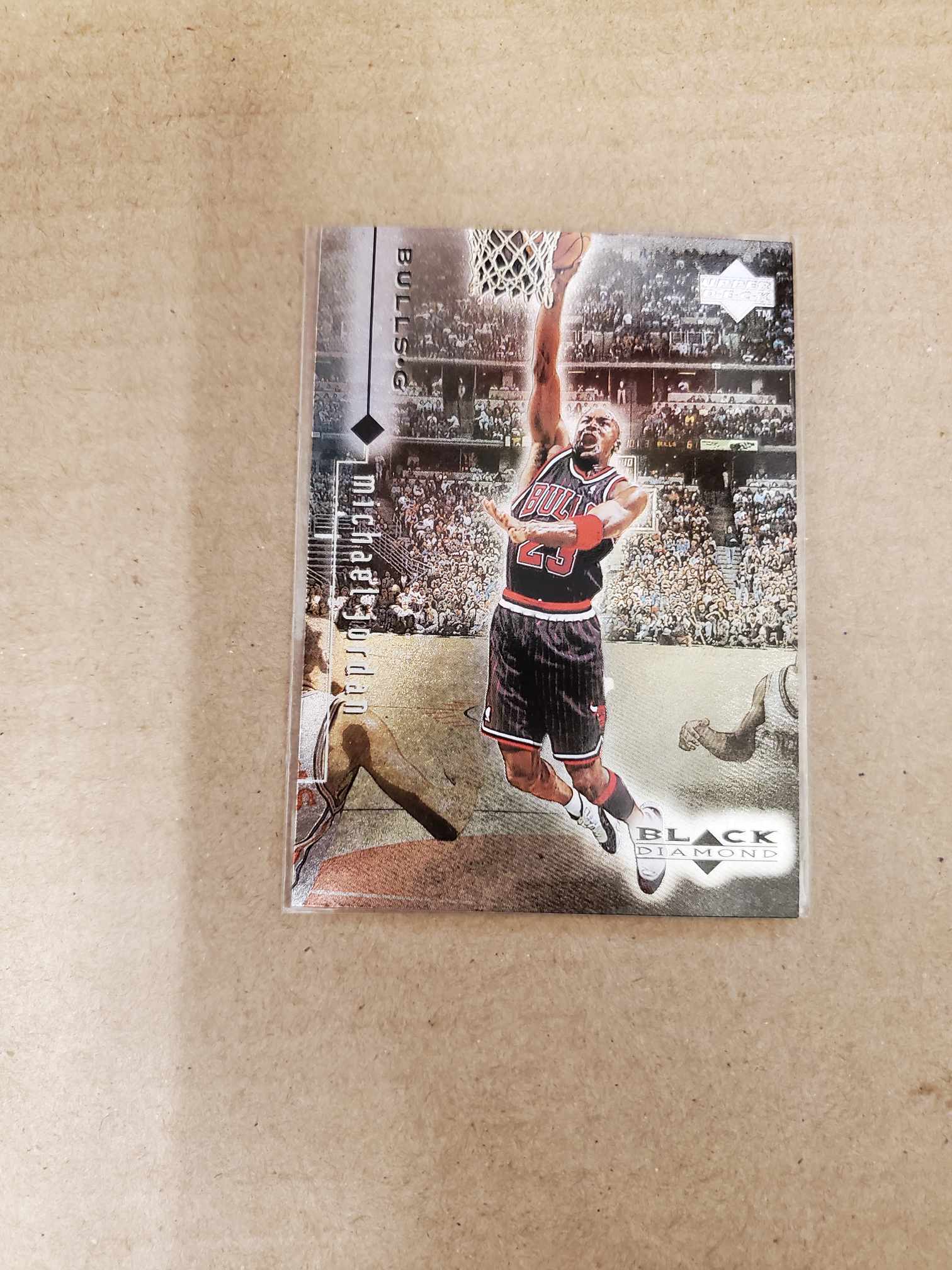 Hand numbered 1998-99 UD Black Diamond Double Diamond Michael Jordan