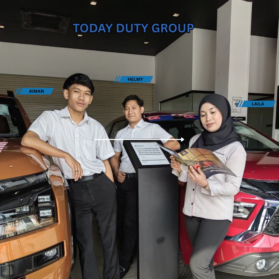 Mitsubishi - Today's duty group lets visit our showroom to get test ...